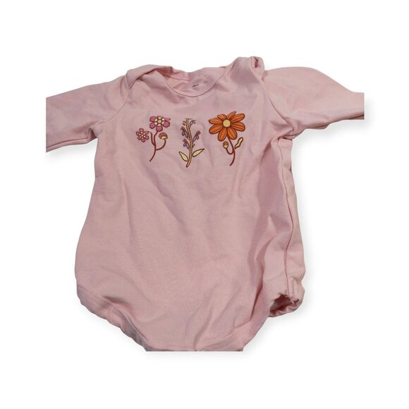 Monica & Andy Baby Bodysuit Bundle 0-3 Months With Duck & Floral Prints - Picture 5 of 12